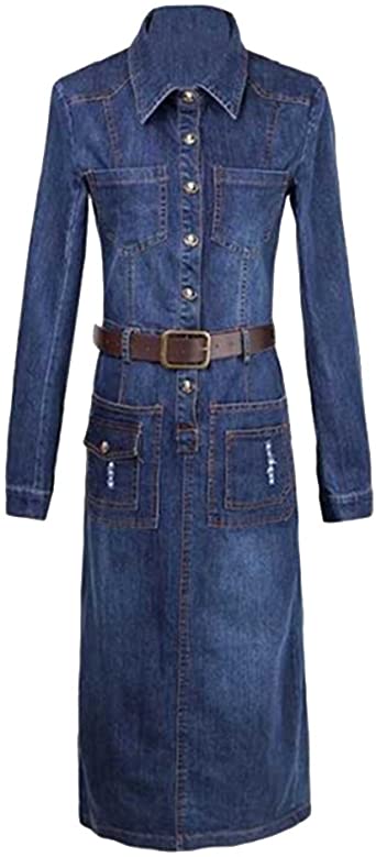 robe en jean femme